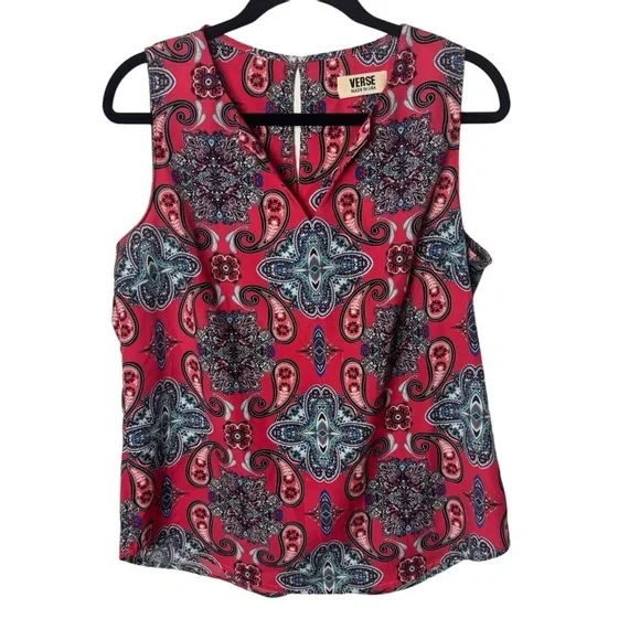 Verse sleeveless top tank blouse - Picture 1 of 8